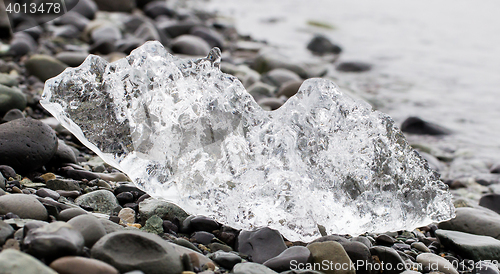 Image of Close-up of melting ice in Jokulsarlon - Iceland