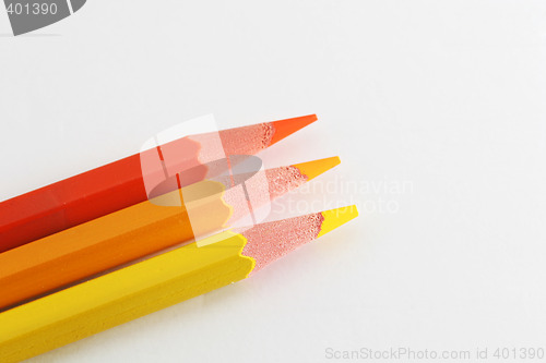 Image of orange pencil