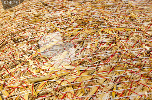 Image of straw in the field