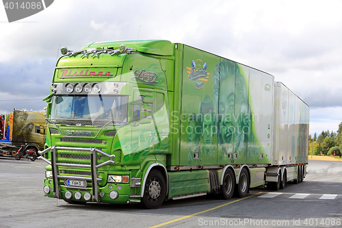 Image of Scania Legend of Ristimaa Trucking at Truck Stop