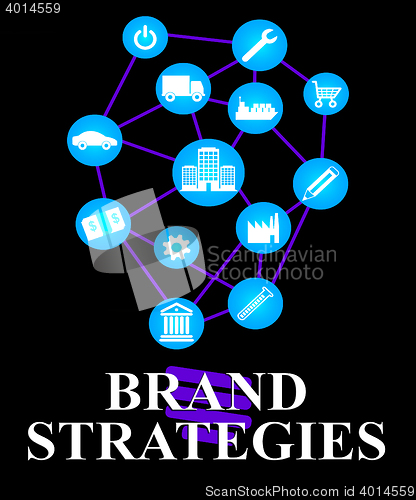 Image of Brand Strategies Means Strategic Company Product Plan