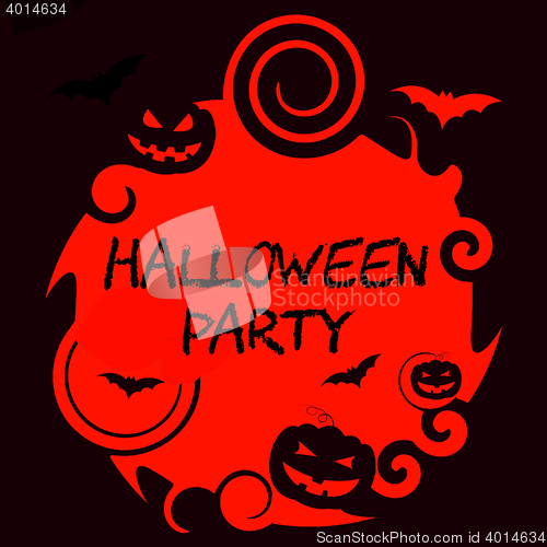 Image of Halloween Party Shows Parties Celebration And Fun