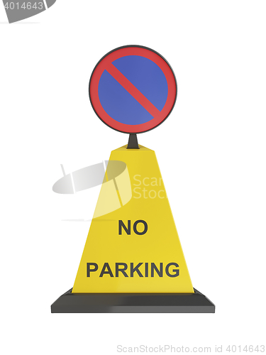 Image of No parking cone