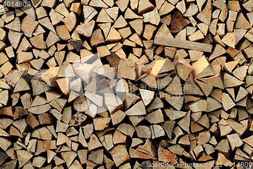 Image of natural firewood texture