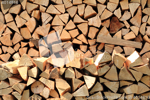 Image of natural firewood texture