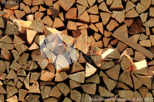 Image of natural firewood texture