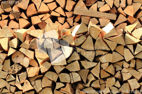 Image of natural firewood texture