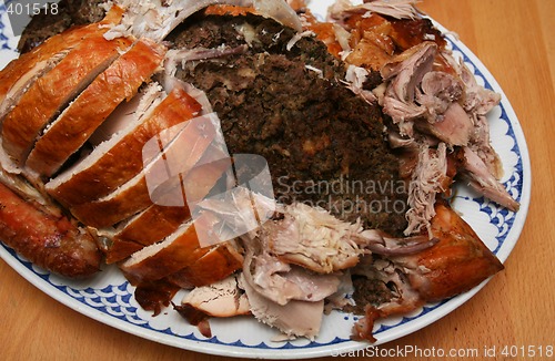 Image of stuffed Tureky Dinner