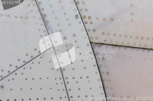 Image of Piece of aircraft grunge metal background