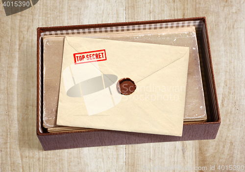 Image of old secret envelope