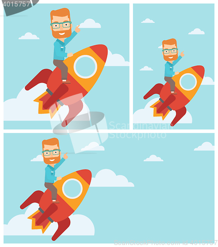 Image of Business start up vector illustration.