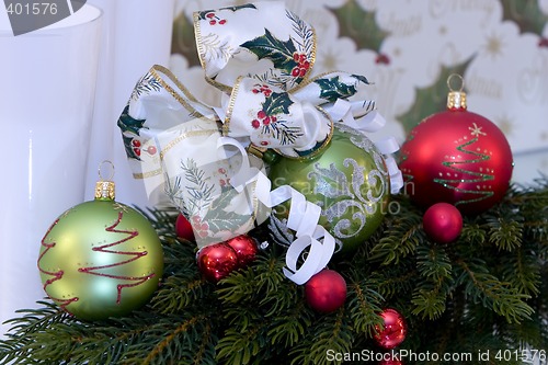 Image of three christmas balls