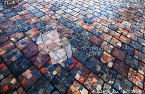 Image of Tiles on the road