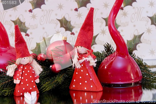 Image of christmas fairies