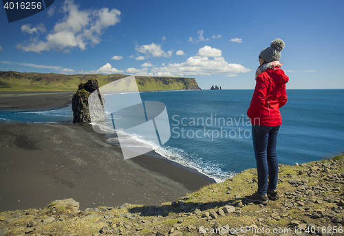 Image of Tourist in Iceland