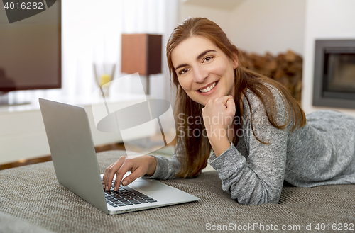 Image of Working at home while listen music