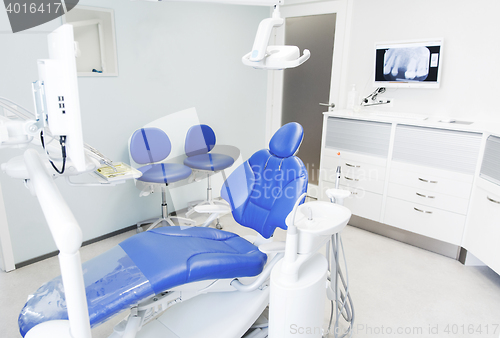 Image of interior of new modern dental clinic office