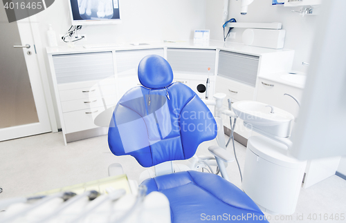 Image of interior of new modern dental clinic office