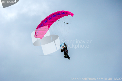 Image of Colorful parachute