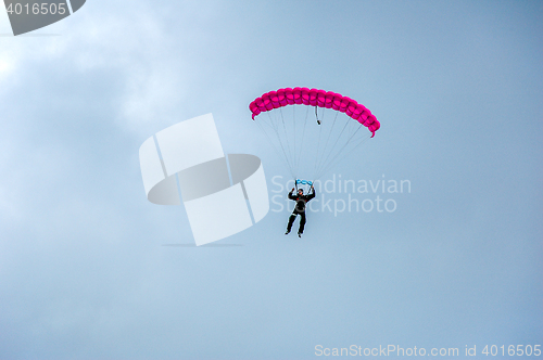 Image of Colorful parachute