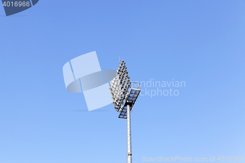 Image of The stadium lighting