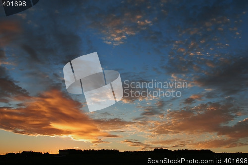 Image of Sunset sky