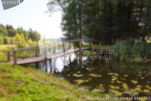 Image of moorland, summer time