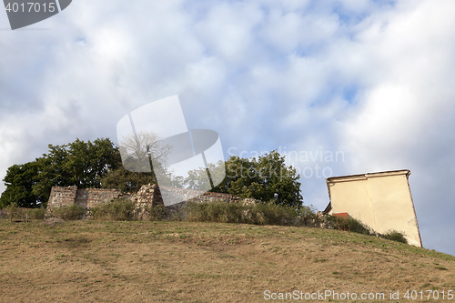 Image of ancient castle Grodno