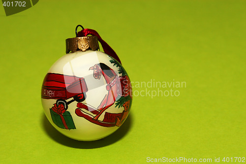 Image of christmas ornament