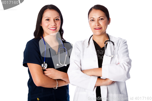 Image of Happy Doctor Nurse team