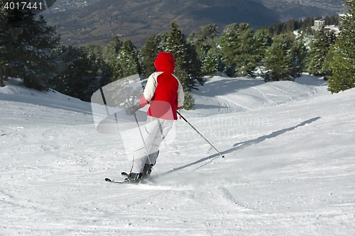 Image of Skiing in the Alps