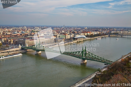 Image of Budapest urban view