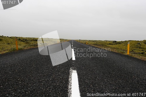 Image of On a dark desert highway