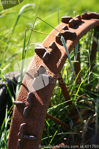 Image of tracks of time