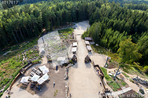 Image of view from Lookout tower U Jakuba, Czech Republic