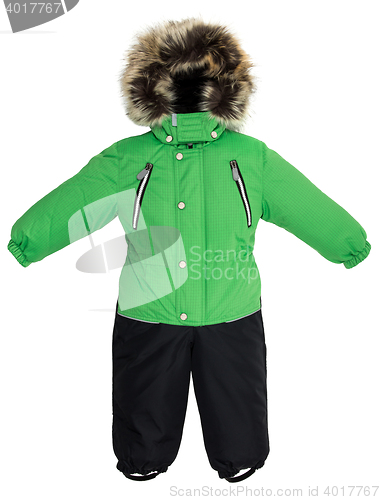 Image of Childrens snowsuit fall