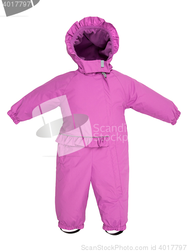 Image of Childrens snowsuit fall