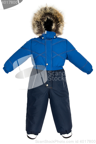 Image of Childrens snowsuit fall