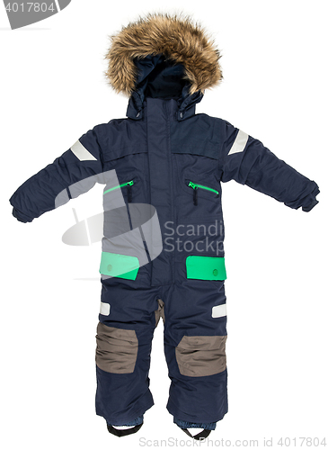 Image of Childrens snowsuit fall