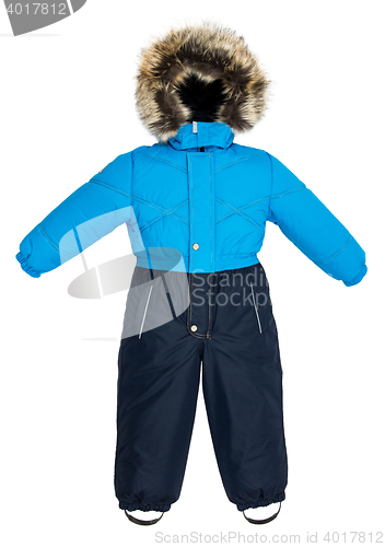 Image of Childrens snowsuit fall