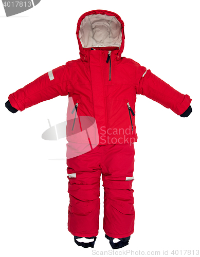 Image of Childrens snowsuit fall