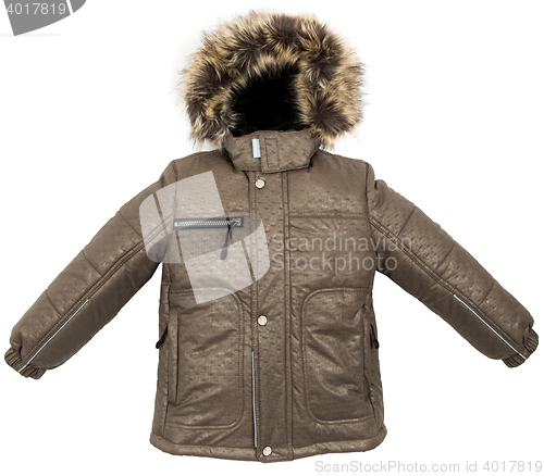 Image of Warm jacket isolated