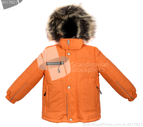 Image of Warm jacket isolated