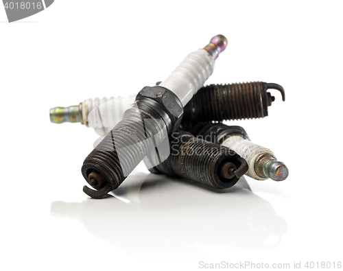 Image of Old Spark Plugs