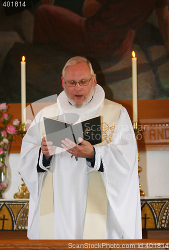 Image of holy words