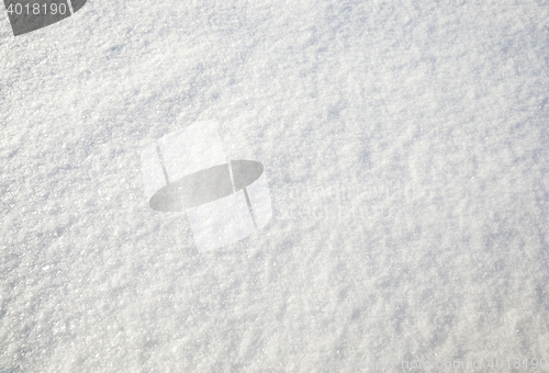 Image of snow on the ground