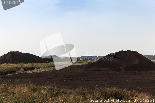 Image of extraction of peat