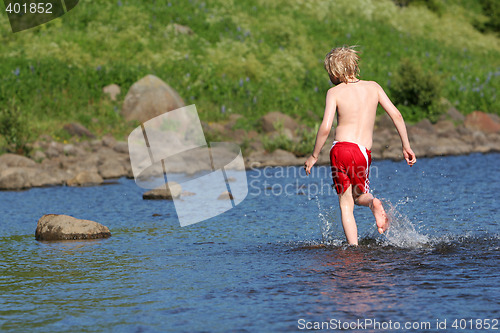 Image of water splashing