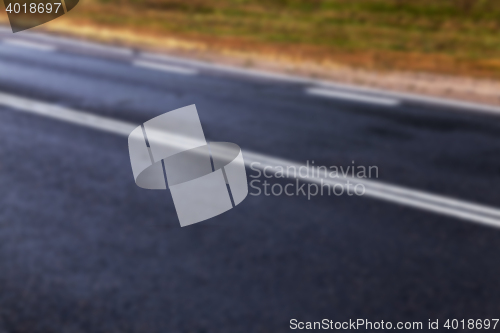 Image of road in the autumn season