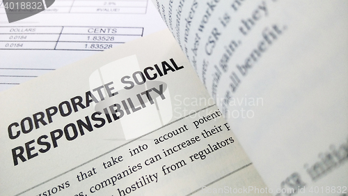 Image of Corporate social responsibility